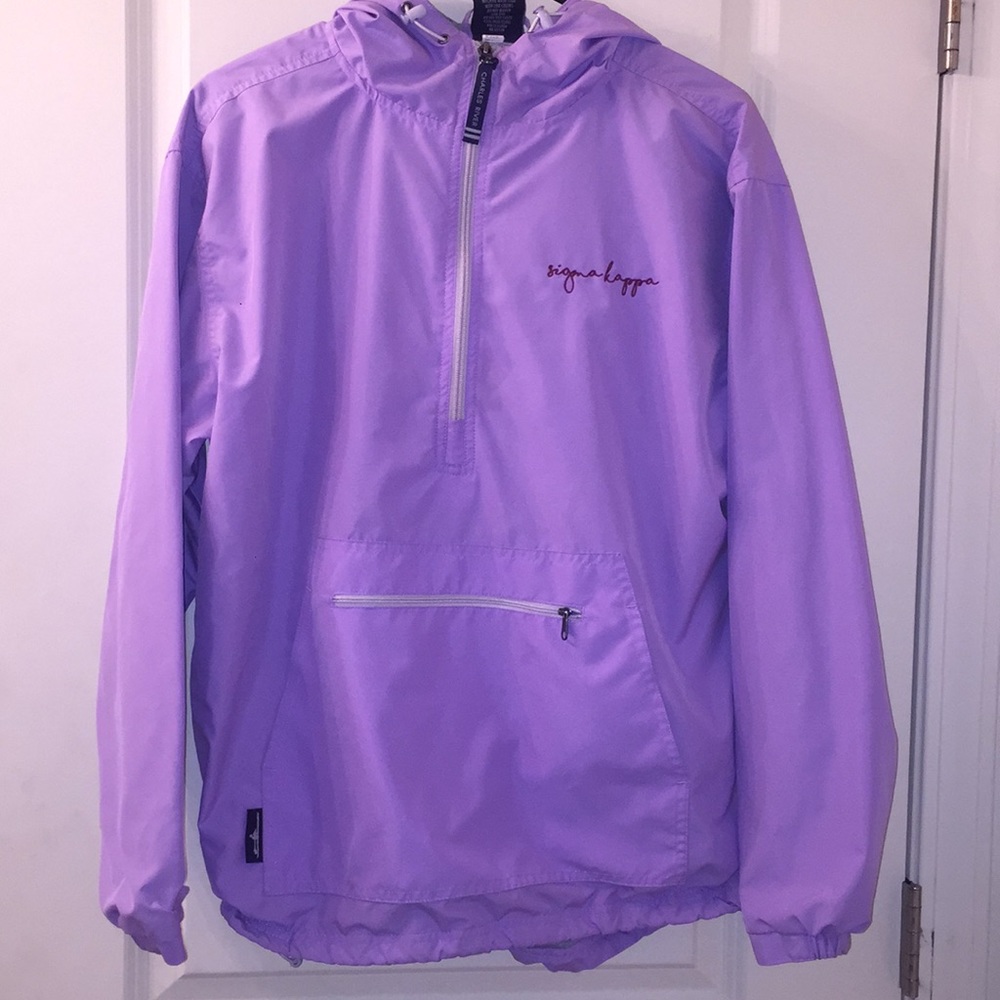 Sigma kappa raincoat size medium